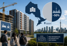 Ontario va a construir más residencias estudiantiles que nunca, y Toronto concentra casi la mitad